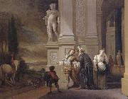 Jan Weenix The Departure of the prodigal son oil painting reproduction